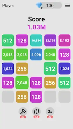 Скачать 2048 Showdown: Merge Mania [Взлом Много монет и МОД Меню] версия 1.7.5 на Андроид