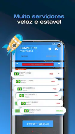 Скачать GDMNET Pro - Client VPN - SSH [Взлом Бесконечные деньги и МОД Меню] версия 2.7.8 на Андроид