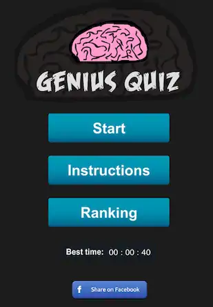 Скачать Genius Quiz - Smart Brain Triv [Взлом на деньги и МОД Меню] версия 1.9.7 на Андроид