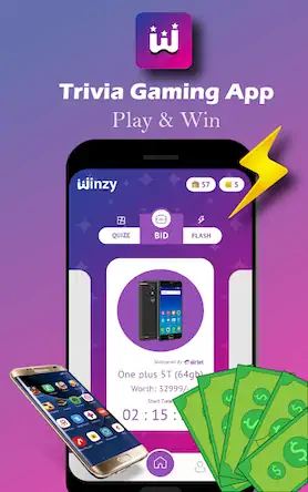 Скачать Winzy - Quiz & Trivia Game App [Взлом Много монет и МОД Меню] версия 1.6.4 на Андроид