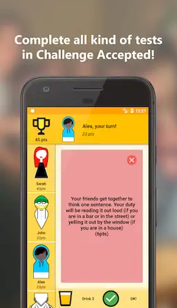 Скачать Drink & Smiles: Drinking games [Взлом на монеты и МОД Меню] версия 1.7.8 на Андроид