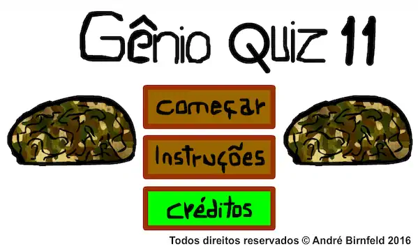 Скачать Gênio Quiz 11 [Взлом Бесконечные деньги и МОД Меню] версия 1.1.2 на Андроид