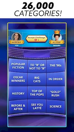 Скачать Jeopardy!® Trivia TV Game Show [Взлом Бесконечные деньги и МОД Меню] версия 0.8.7 на Андроид