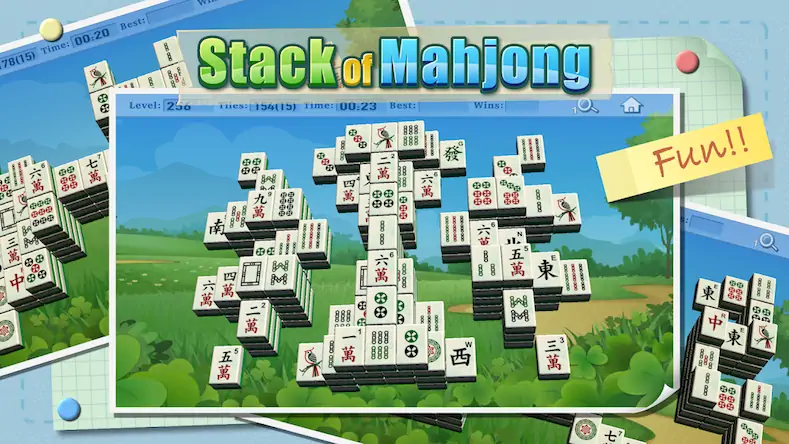 Скачать Stack of Mahjong [Взлом Много денег и МОД Меню] версия 2.1.1 на Андроид