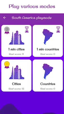 Скачать World Countries Capitals Quiz [Взлом Много денег и МОД Меню] версия 0.7.6 на Андроид