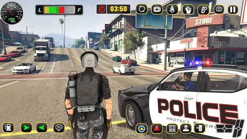 Скачать Cop Car Chase: игра воров [Взлом Бесконечные деньги и МОД Меню] версия 2.5.9 на Андроид