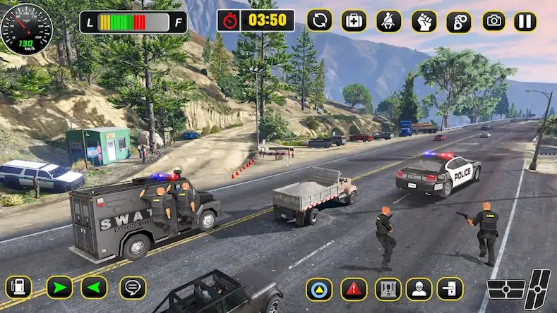 Скачать Cop Car Chase: игра воров [Взлом Бесконечные деньги и МОД Меню] версия 2.5.9 на Андроид