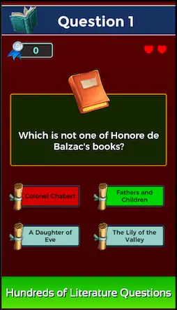 Скачать Literature Quiz Game [Взлом на монеты и МОД Меню] версия 1.4.4 на Андроид
