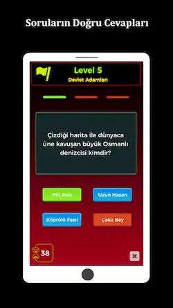 Скачать Osmanlı Tarihi Bilgi Yarışması [Взлом на деньги и МОД Меню] версия 0.2.9 на Андроид