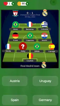 Скачать Champions League Quiz [Взлом на деньги и МОД Меню] версия 1.5.4 на Андроид