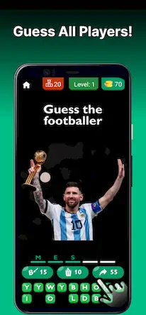 Скачать Guess The Footballer 2023 [Взлом Много денег и МОД Меню] версия 2.1.2 на Андроид