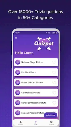 Скачать QuizPot: Group GK Quiz Trivia [Взлом на монеты и МОД Меню] версия 1.6.4 на Андроид