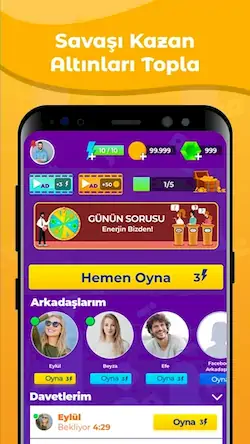 Скачать Kelime Savaşı - Mynet [Взлом Много монет и МОД Меню] версия 1.2.8 на Андроид