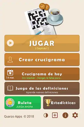 Скачать Crosswords Spanish crucigramas [Взлом Бесконечные деньги и МОД Меню] версия 1.2.2 на Андроид