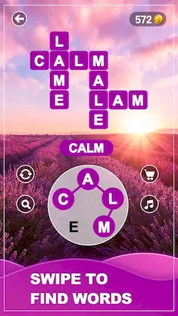 Скачать Word Calm - Scape puzzle game [Взлом Бесконечные деньги и МОД Меню] версия 1.5.3 на Андроид