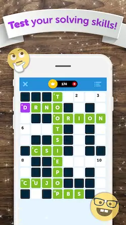 Скачать Crossword Quiz [Взлом Много монет и МОД Меню] версия 2.4.6 на Андроид
