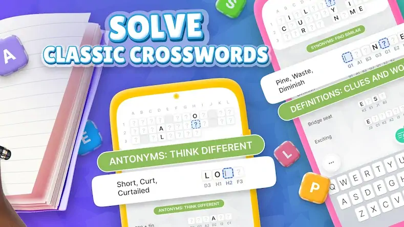 Скачать Acrostics－Cross Word Puzzles [Взлом Много монет и МОД Меню] версия 2.6.9 на Андроид