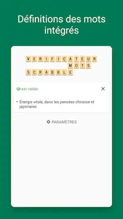 Скачать Verificateur Mots SCRABBLE [Взлом Много монет и МОД Меню] версия 2.4.1 на Андроид