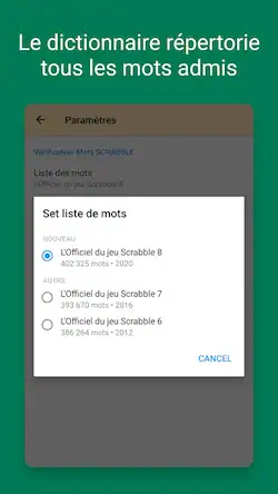 Скачать Verificateur Mots SCRABBLE [Взлом Много монет и МОД Меню] версия 2.4.1 на Андроид
