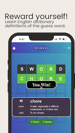 Скачать WORDLI - Guess the Puzzle Word [Взлом на монеты и МОД Меню] версия 1.4.4 на Андроид