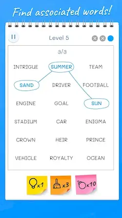 Скачать Word Match: Association Puzzle [Взлом Бесконечные монеты и МОД Меню] версия 2.9.8 на Андроид