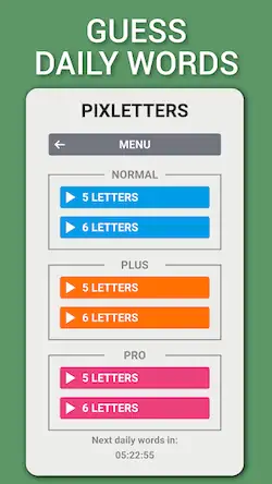 Скачать Pixletters [Взлом на монеты и МОД Меню] версия 0.1.5 на Андроид