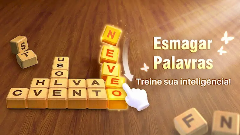 Скачать Esmagar Palavras: Caça Palavra [Взлом Бесконечные деньги и МОД Меню] версия 1.2.2 на Андроид