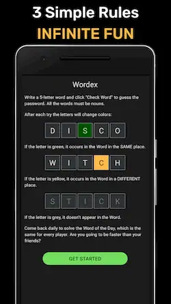 Скачать Wordguesser: Five Letter Words [Взлом Много денег и МОД Меню] версия 0.5.3 на Андроид